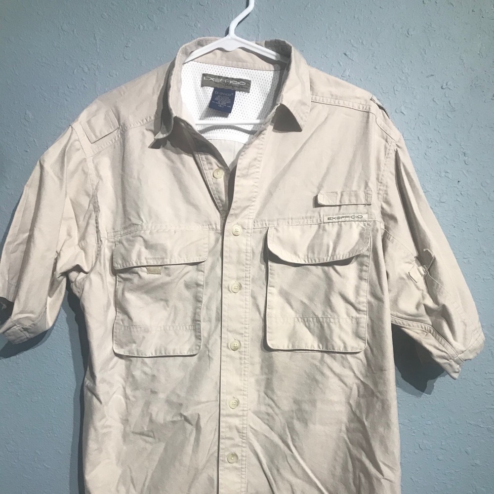 Exofficio short sleeve shirt! Size large